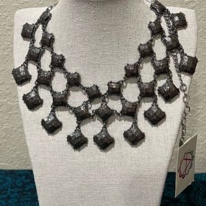 Amrita Singh Gunmetal Jellybean necklace